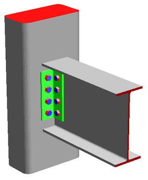 Eurocode simple connection design